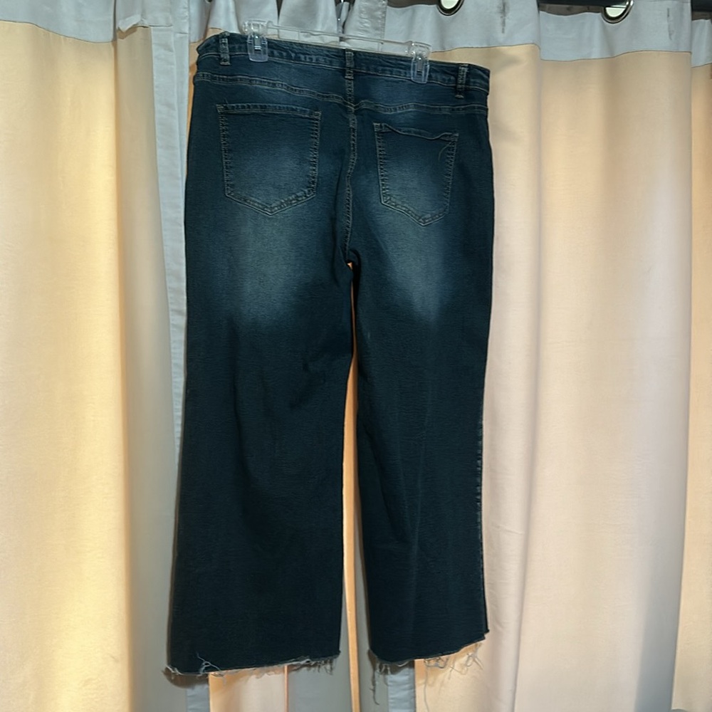Washed Rae Hem Wideleg - Picture 3 of 3